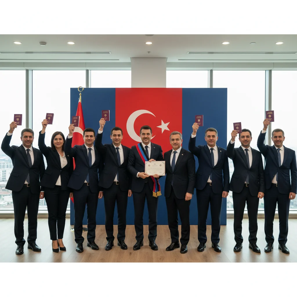 turkish passport citizenship ceremony