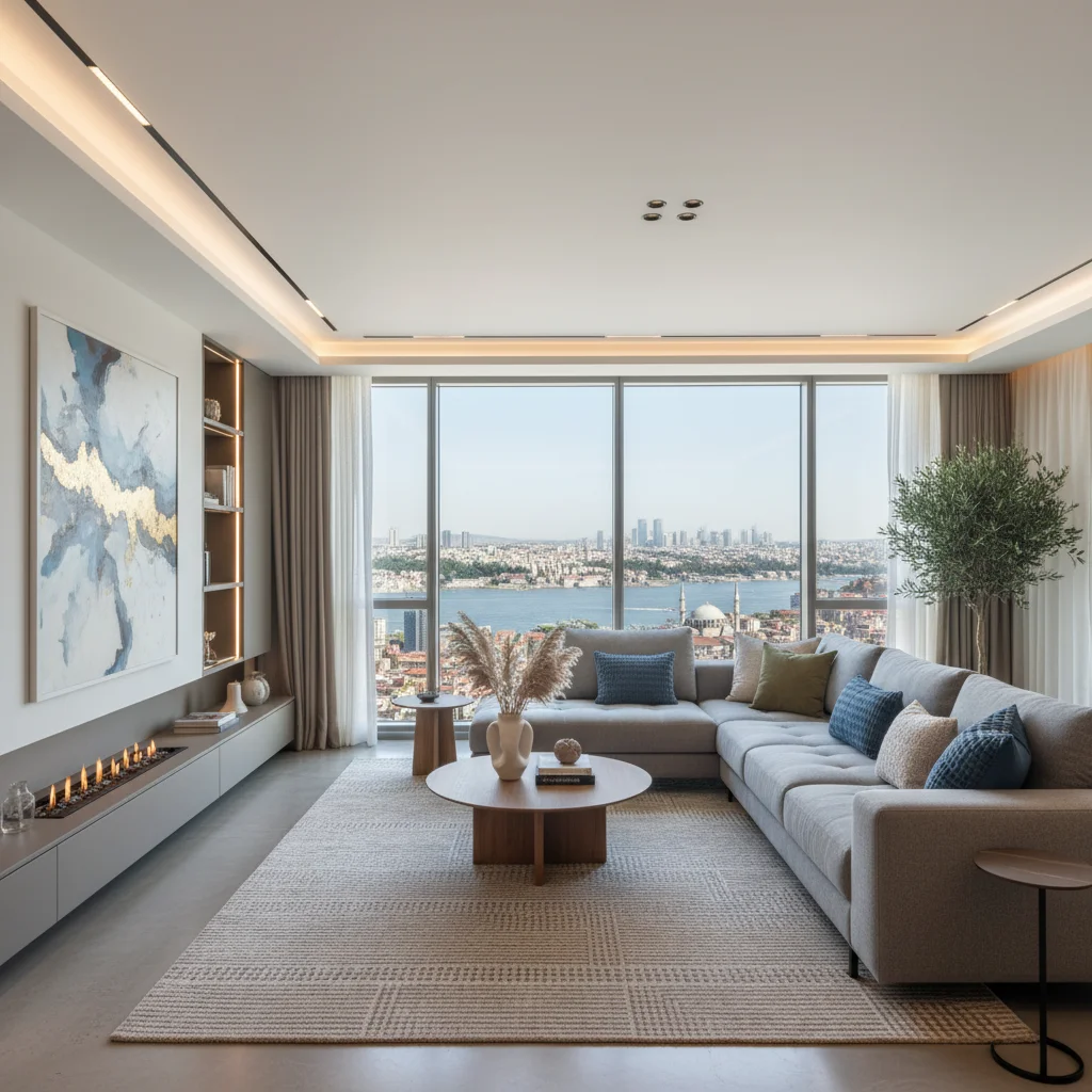 modern istanbul apartment interior
