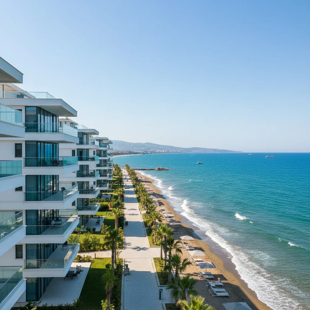 mersin turkey beachfront apartments investment