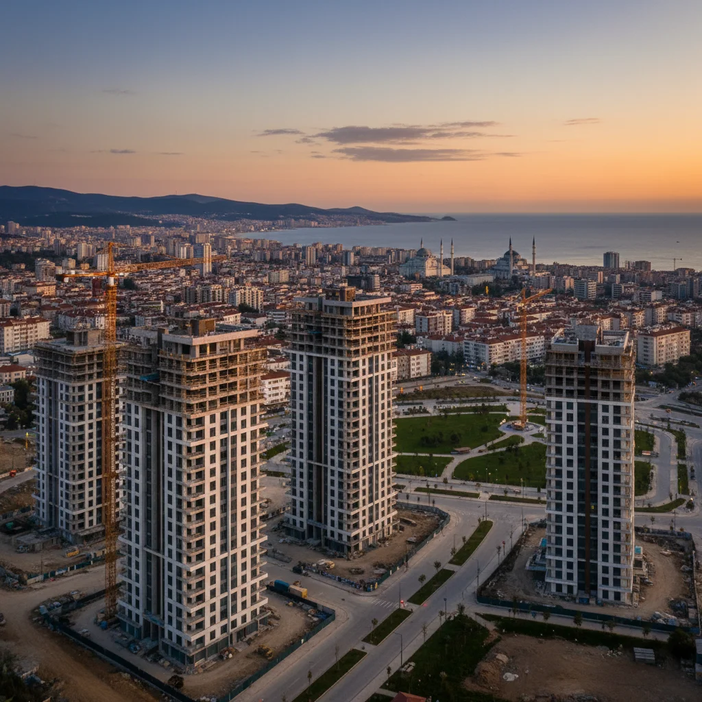 turkey real estate construction site modern development