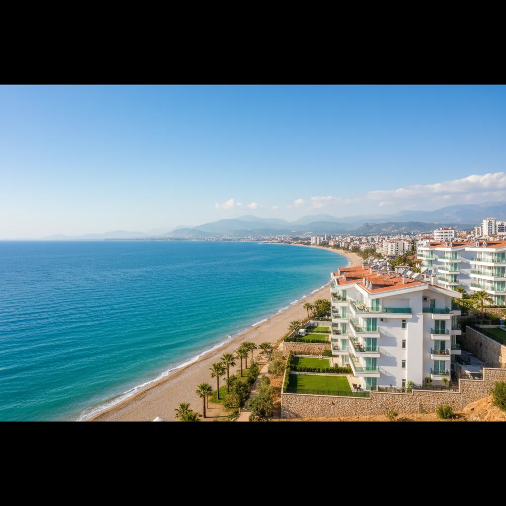 antalya affordable apartments coastal view