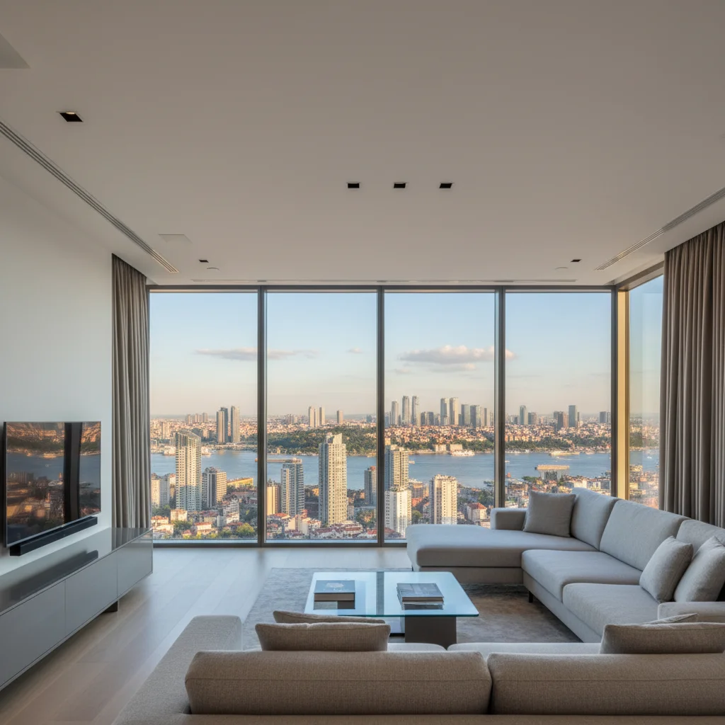 istanbul modern apartment investment skyline