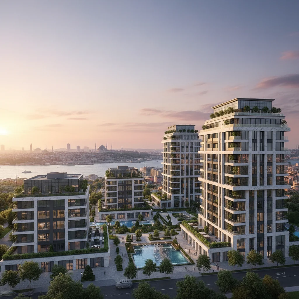 استثمار المجمعات السكنية اسطنبول الفاخرة