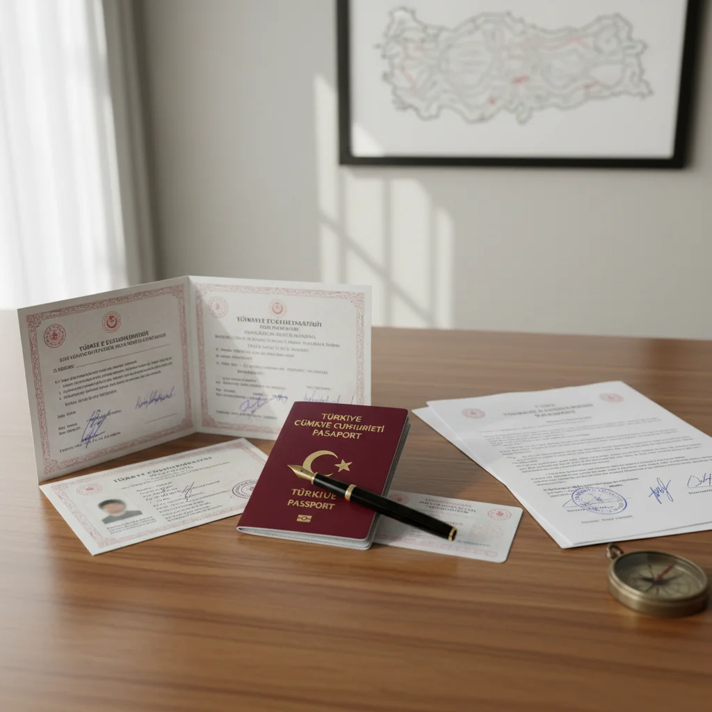 turkish citizenship documents passport
